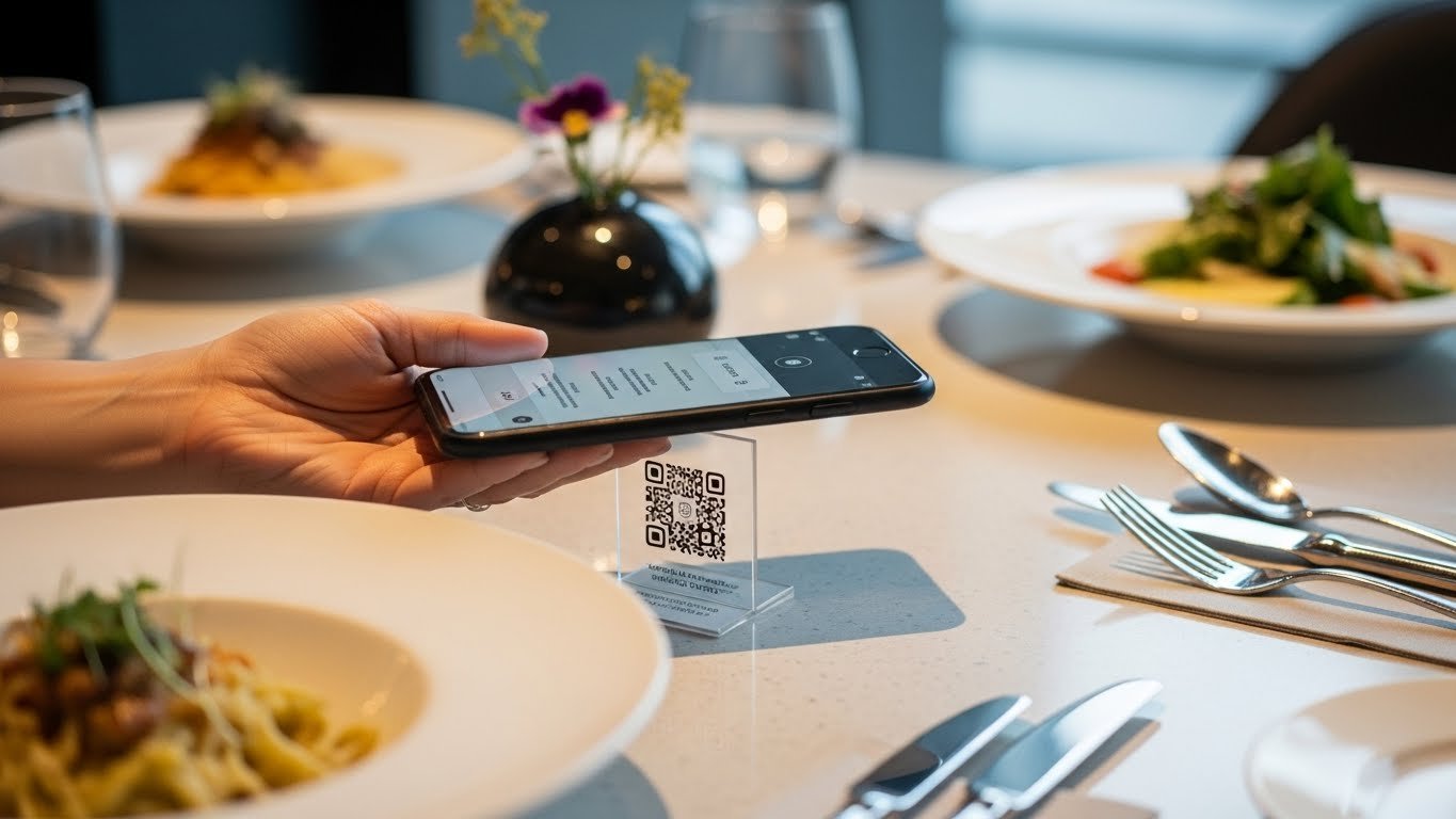 Qrtable.co ile kolayca oluşturulmuş dijital menü görünümü.