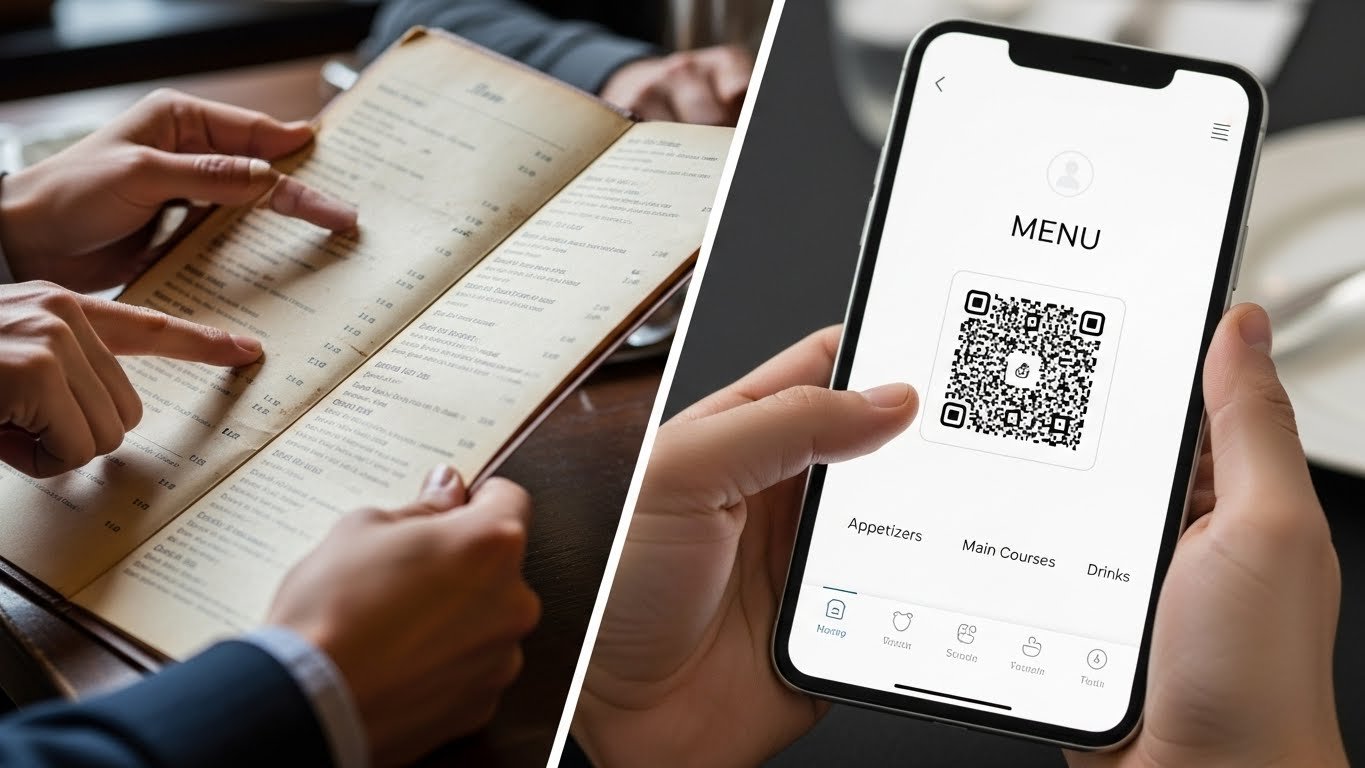 Temassız ve Güncel Menü Deneyimi