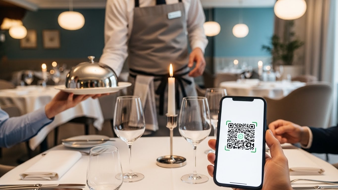 Qrtable.co ile Hazırlanmış Modern Bir QR Menü Örneği